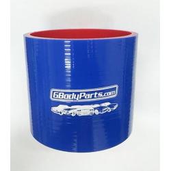 86-87 Turbo Buick 89 TTA Silicone Hose Coupler Connector 3" Blue