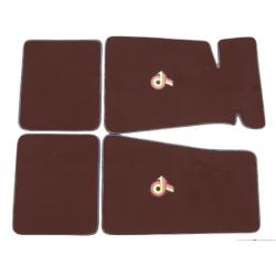 Buick Power 6 New Floor Mats ACC Brand Burgundy