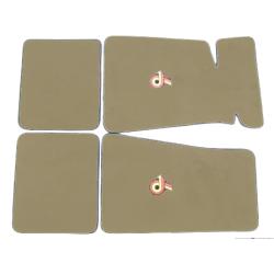 Buick Power 6 New Floor Mats ACC Brand Tan