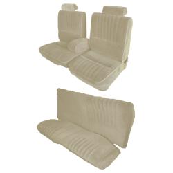 86-87 Buick Regal Turbo T 45/55 Split Bench w/ Armrest Seat Cover Set Tan