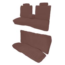 86-87 Buick Regal Turbo T 45/55 Split Top Full Bench w/Armrest Seat Cover Set Burgundy