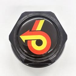 Grand National Power 6 (No Chrome Trim) Center Cap Inlay, Color, with Hex Center Cap with snap ring