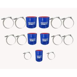 86-87 Turbo Buick 89 TTA Silicone Intercooler Hose Set BLUE