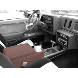 Turbo Buick Console Riser With Cup Holders Burgundy
