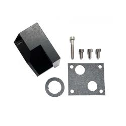 86-87 Turbo Buick Throttle Body IAC Angle Boss, Black