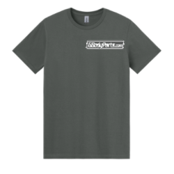 GBodyParts.com Short Sleeve T Shirt Charcoal Gray