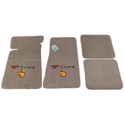 1983-86 T-Type New Floor Mats ACC Brand Sand Gray