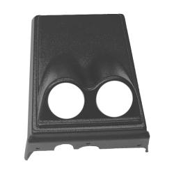 78-88 Monte Carlo, El Camino and Malibu Front Console Dual Gauge Pod, Slate Grey