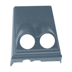 78-88 Monte Carlo, El Camino and Malibu Front Console Dual Gauge Pod, LIght Blue