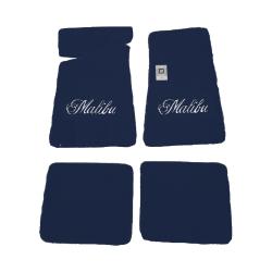 78-83 Malibu ACC Brand 4 Piece Floor Mats Blue