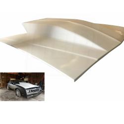 81-88 Monte Carlo - 6" Cowl Induction Style Hood - FIBERGLASS PIN ON