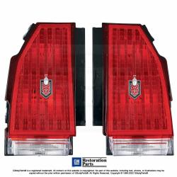 83-86 Monte Carlo SS Taillight Set with Emblems