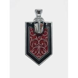 Monte Carlo Front Fascia Nose Emblem with Studs, Nuts and Adhesive Backing GM part #16502200