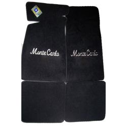 Monte Carlo SS New Floor Mats ACC Brand Cursive Embrodiered