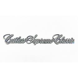1987-88 Cutlass Supreme Classic Quarter Panel Emblem EACH, Replaces GM Part Number #20737357