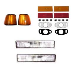 1987-88 Oldsmobile Cutlass Front end Lighting Package with Hardware and Gaskets