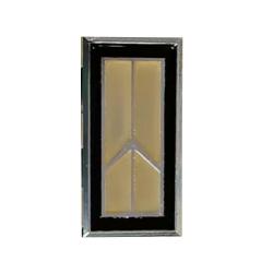 84-87 Olds 442 Cutlass Tail Light Emblems Gold WITH ADHESIVE
