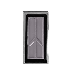 84-87 Olds 442 Cutlass Tail Light Emblems Gray WITH ADHESIVE