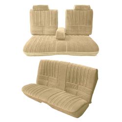 81-85 Oldsmobile Cutlass 45/55 Split Bench Seat Covers 1596 Tan