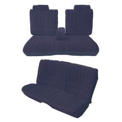 81-85 Oldsmobile Cutlass 45/55 Split Bench Seat Covers 1599 Dark Blue