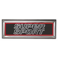 1981-87 El Camino Super Sport Dash Name Plate Emblem
