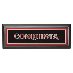 1981-85 Conquista Dash Name Plate Emblem