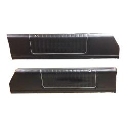 81-85 Show Quality Monte Carlo SS Vinyl Upper Door Panels Black