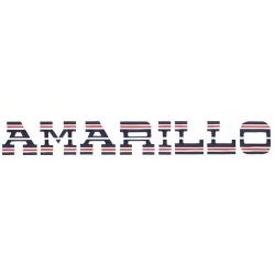 1981-1987 GMC Amarillo Tailgate Decal (Gold) 8187GMCA-GOLD