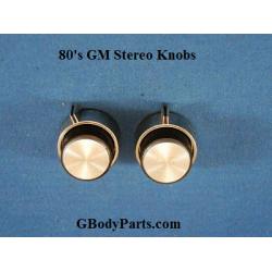 Stereo Volume and Station Knobs, GBodyParts.com