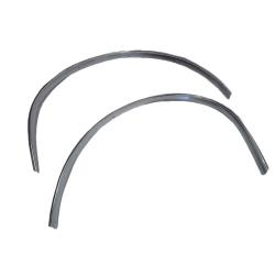 1981-87 Buick Regal Limited Anodized Wheel Well Moldings Rear Set