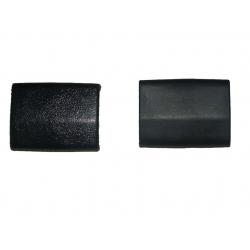78-88 Seat Belt Buckle Covers Rectangular Each 1590 Black