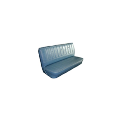 Chevrolet Truck 1973-1980 Standard Cab Non-Folding Back Rest Front Bench Seat - Navy Blue