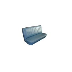 Chevrolet Truck 1973-1980 Standard Cab Non-Folding Back Rest Front Bench Seat - Maroon Vinyl and Burgund