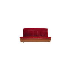 Chevrolet Truck 1981-1987 Standard Cab Bench Seat - Maroon with 899L Burgundy Velour