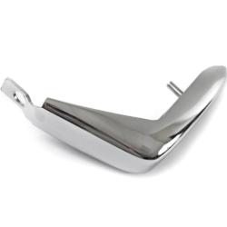81-87 Regal Front Bumper Guard Bumperette - Chrome Passenger Side