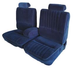 87 Buick Regal Turbo T 45/55 Split Bench w/ Armrest Seat Cover fronts only
