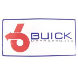 Buick Motor Sports Sticker Label Decal