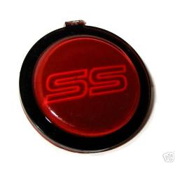 Monte Carlo SS Horn Pad Button Medallion Emblem