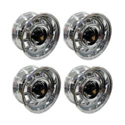 Grand National ALL CHROME 15" x 7" Aluminum Wheels Rims Set of 4