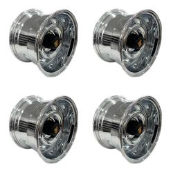 Grand National ALL CHROME 15" x 10" Aluminum Wheels Rims Set of 4