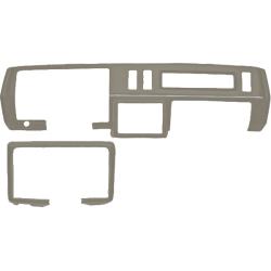 78-87 Buick Regal Plastic Dash Cover - Sand Gray