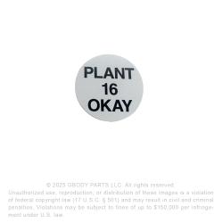 Plant 16 OKAY Decal