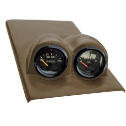 2 Gauge Console Race Pod 1623 Brown