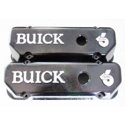 Champion Turbo Buick CNC Series Valve Covers &quot;Buick&quot; Black Powder Coated