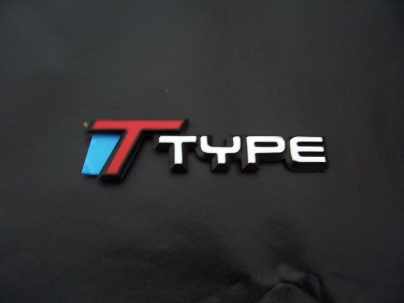 84-86 "T-Type" Fender Emblem (and Trunk on some models)