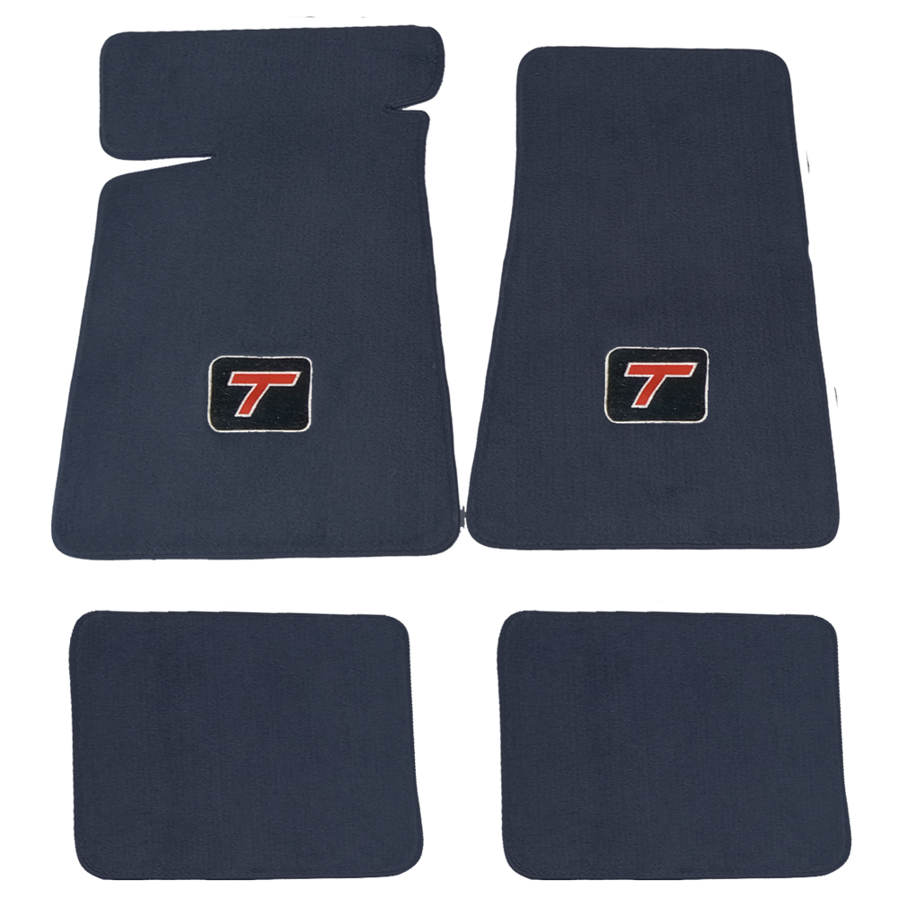 Buick Turbo T Floor Mats, ACC Brand, Blue