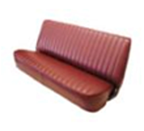 Chevy, GMC Truck 1981-1987 Crew Cab Rear Bench Seat without seat belt cut outs only. Madrid Grain Vinyl